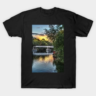 Above The Toll Bridge At Pangbourne T-Shirt